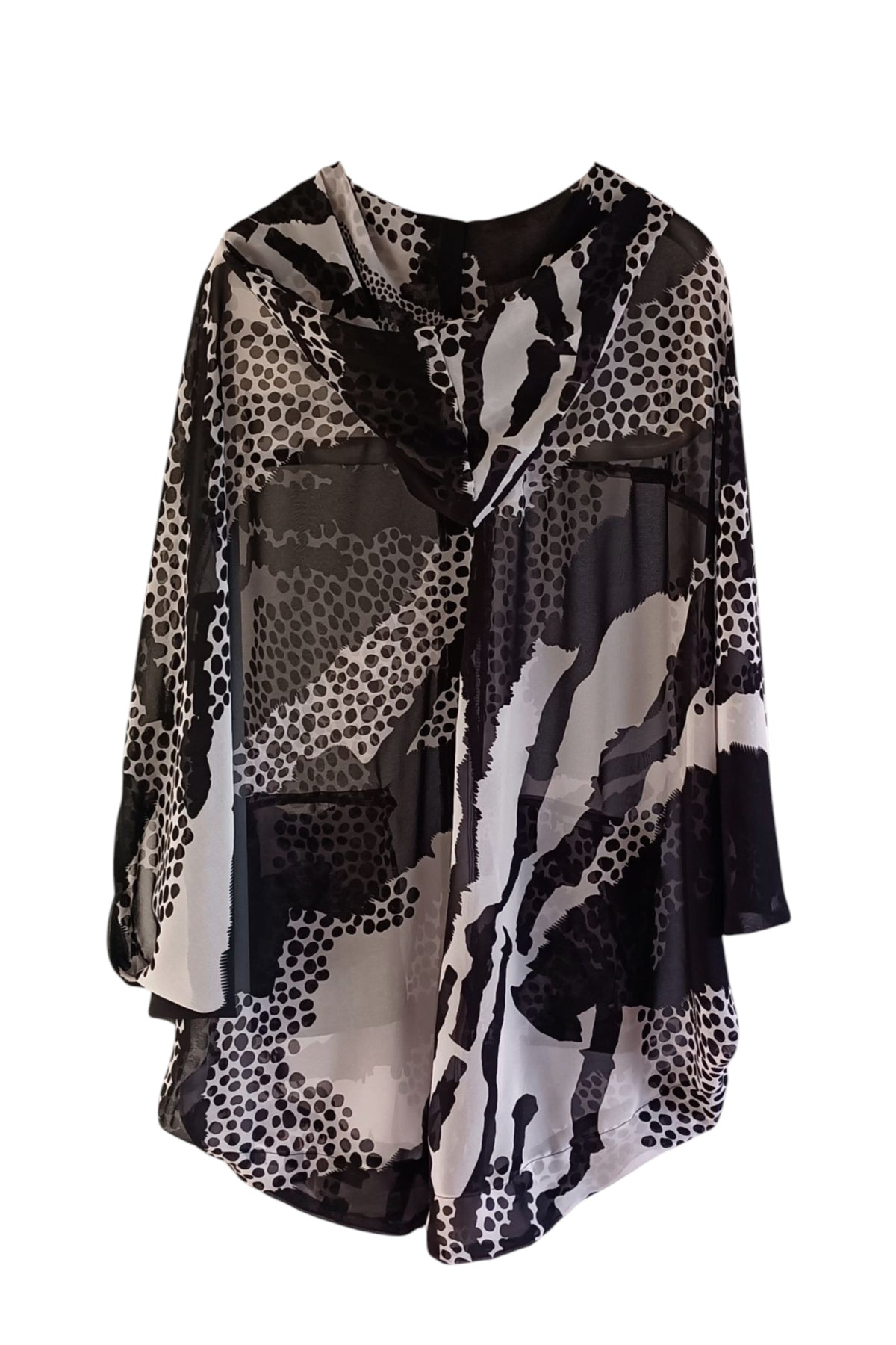 Detail of the Zebra kimono by Magic Kimonos